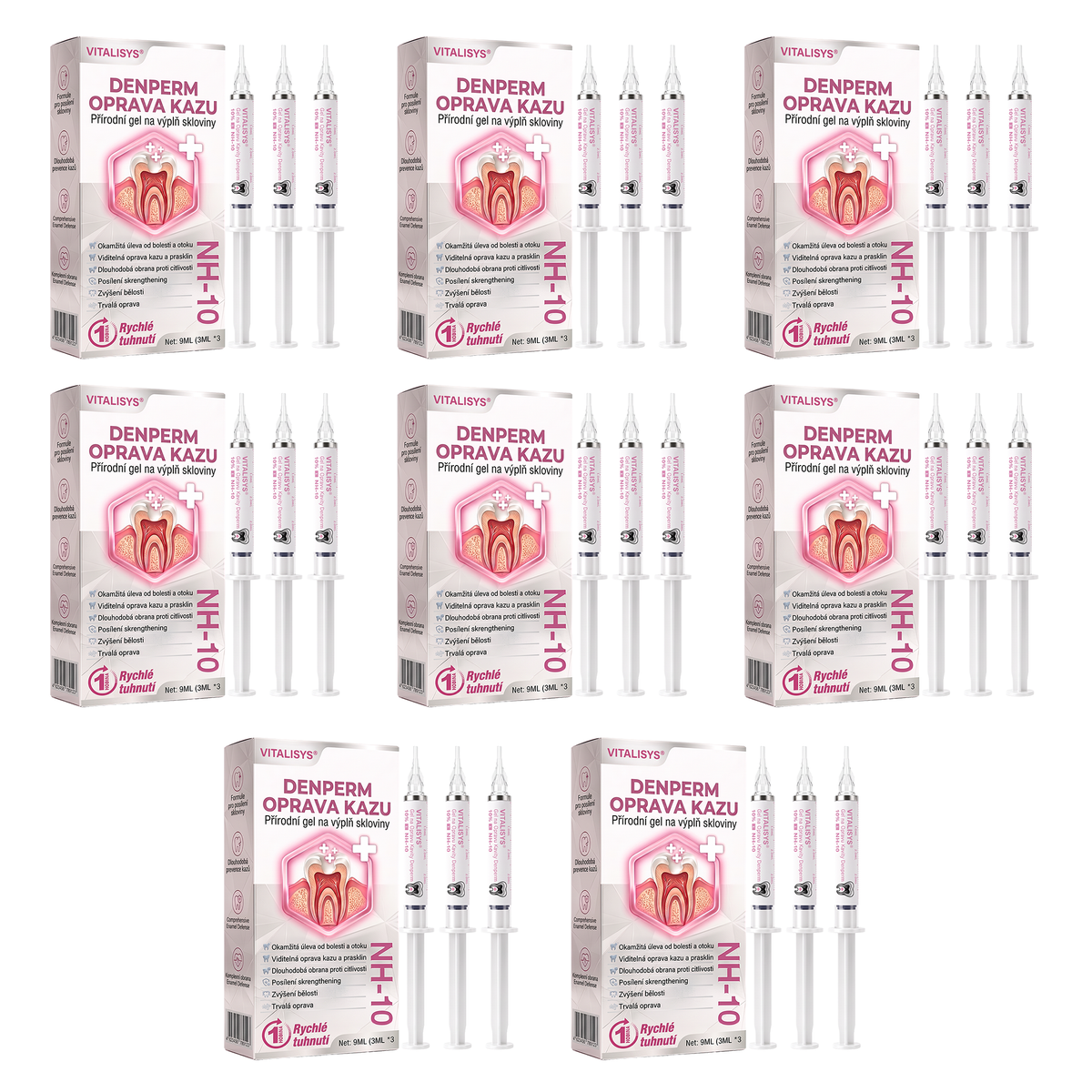 🦷VIGORIE®🦷 DenPerm – Natürliches Zahnschmelz-Füllgel zur Kariessanierung🎁