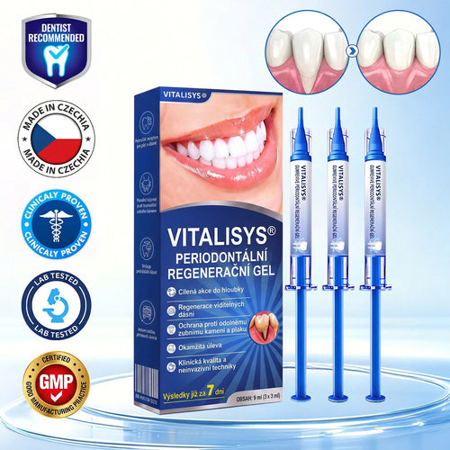 🇨🇿 🎁VITALISYS®🦷 𝑮𝒖𝒎𝑹𝒆𝒗𝒊𝒗𝒆 Parodontální regenerační gel🍊