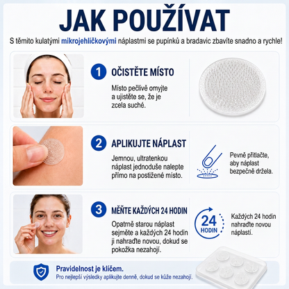 👩‍⚕️🎉 Oficiální obchod | MURWON® 👑 Mikrojehličkové náplasti pro dokonalou pleť a odstranění kožních nedokonalostí (Pro kožní výrůstky, malé kožní útvary, bradavice, mateřská znaménka, stařecké skvrny a pigmentové nepravidelnosti.)