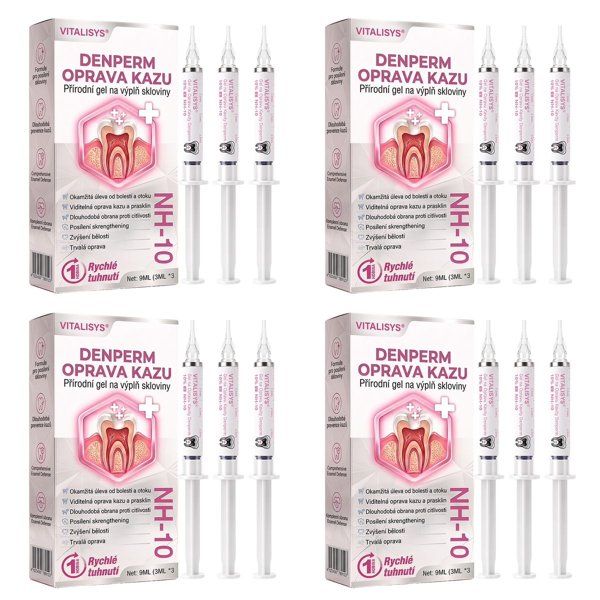 🦷VIGORIE®🦷 DenPerm – Natürliches Zahnschmelz-Füllgel zur Kariessanierung🎉