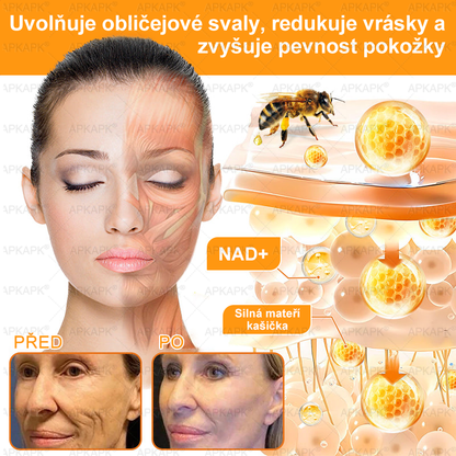 Lenaro® Krém s včelím jedem na obnovu pokožky 🏆 pomáhá při řešení kožních problémů, jako jsou: vrásky, jizvy, pigmentové skvrny, strie, akné, lupénka, ekzém, kožní léze, podráždění, záněty a další kožní potíže.