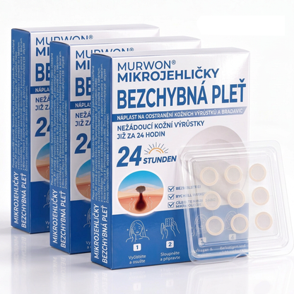 👩‍⚕️🎉 Oficiální obchod | MURWON® 👑 Mikrojehličkové náplasti pro dokonalou pleť a odstranění kožních nedokonalostí (Pro kožní výrůstky, malé kožní útvary, bradavice, mateřská znaménka, stařecké skvrny a pigmentové nepravidelnosti.)