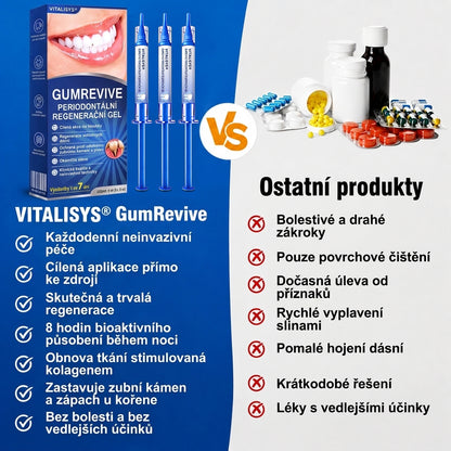🇨🇿 🎁VITALISYS®🦷 𝑮𝒖𝒎𝑹𝒆𝒗𝒊𝒗𝒆 Parodontální regenerační gel🍊