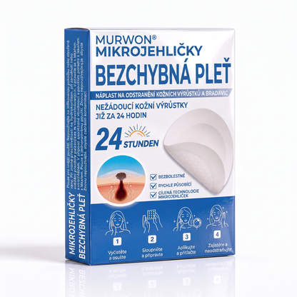 👩‍⚕️🎉 Oficiální obchod | MURWON® 👑 Mikrojehličkové náplasti pro dokonalou pleť a odstranění kožních nedokonalostí (Pro kožní výrůstky, malé kožní útvary, bradavice, mateřská znaménka, stařecké skvrny a pigmentové nepravidelnosti.)