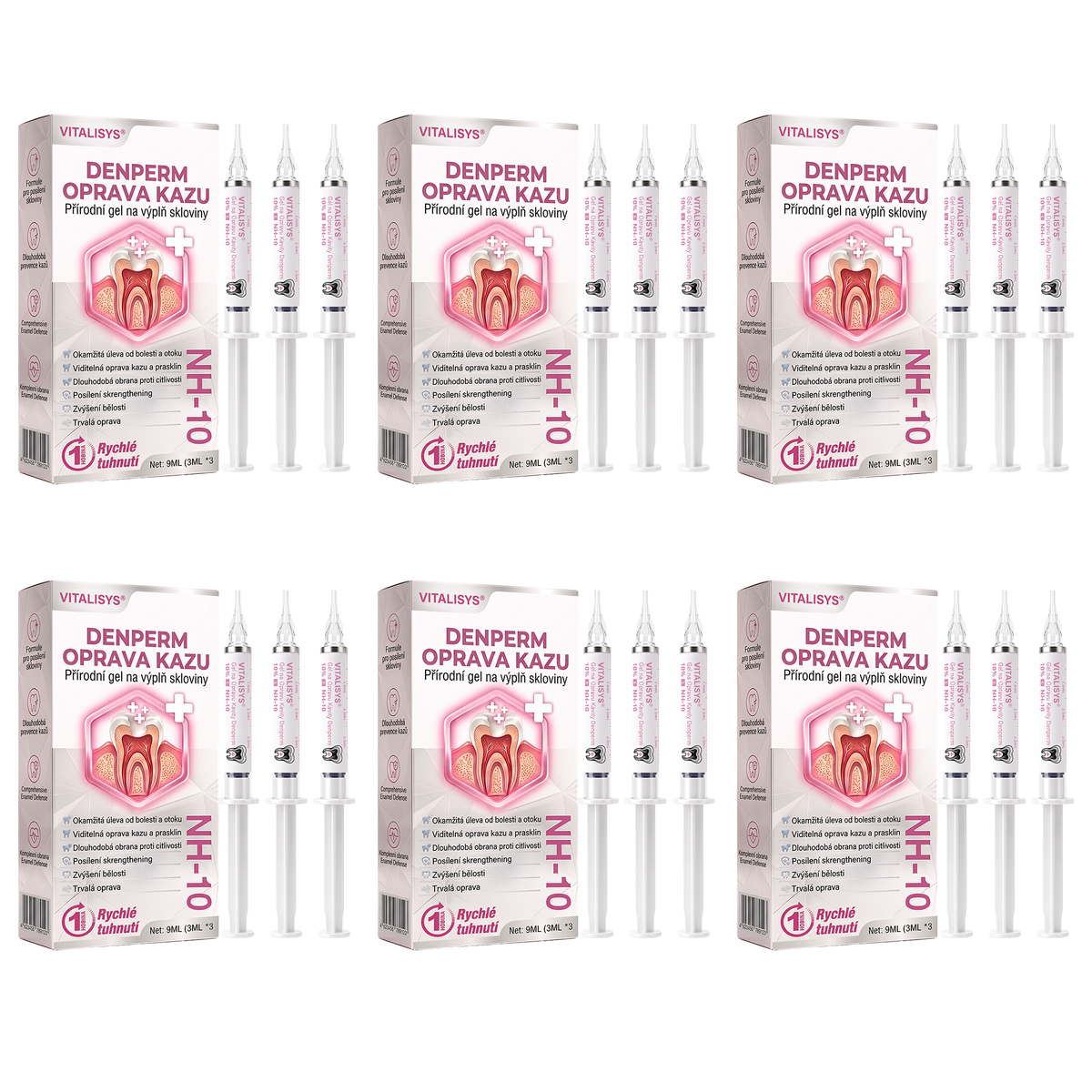 🦷VIGORIE®🦷 DenPerm – Natürliches Zahnschmelz-Füllgel zur Kariessanierung🎉