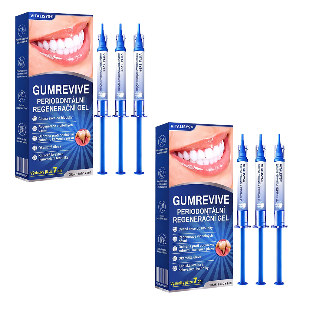 🇨🇿 🎁VITALISYS®🦷 𝑮𝒖𝒎𝑹𝒆𝒗𝒊𝒗𝒆 Parodontální regenerační gel🍊