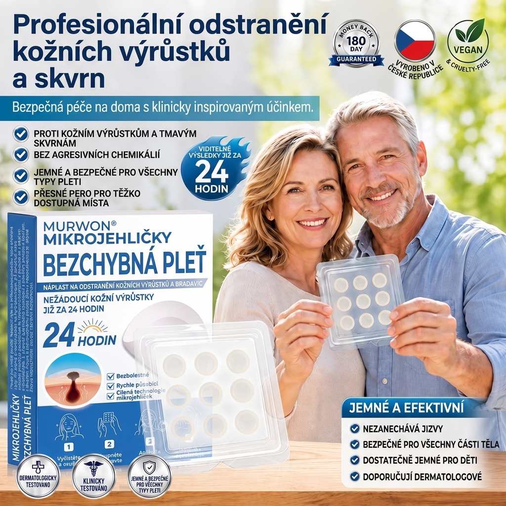 👩‍⚕️🎉 Oficiální obchod | MURWON® 👑 Mikrojehličkové náplasti pro dokonalou pleť a odstranění kožních nedokonalostí (Pro kožní výrůstky, malé kožní útvary, bradavice, mateřská znaménka, stařecké skvrny a pigmentové nepravidelnosti.)
