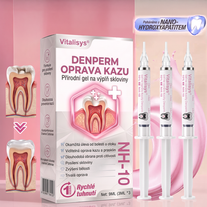 🦷VIGORIE®🦷 DenPerm – Natürliches Zahnschmelz-Füllgel zur Kariessanierung🎉