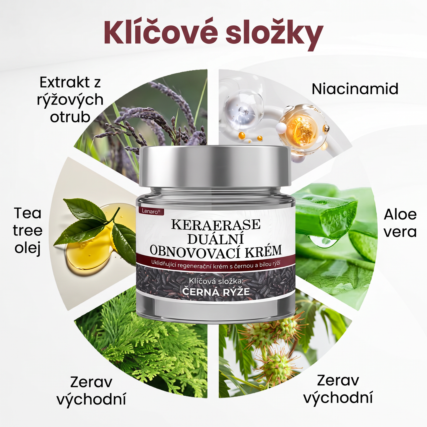 Lenaro® KeraErase Dvouúčinkový obnovující krém