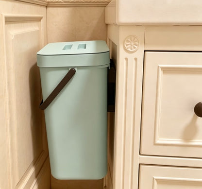 Modern Hands-Free Step Garbage Can - Odor-Proof Sealed Trash Bin for Home & Workspace - Space-Saving Design, 3L/5L Capacity