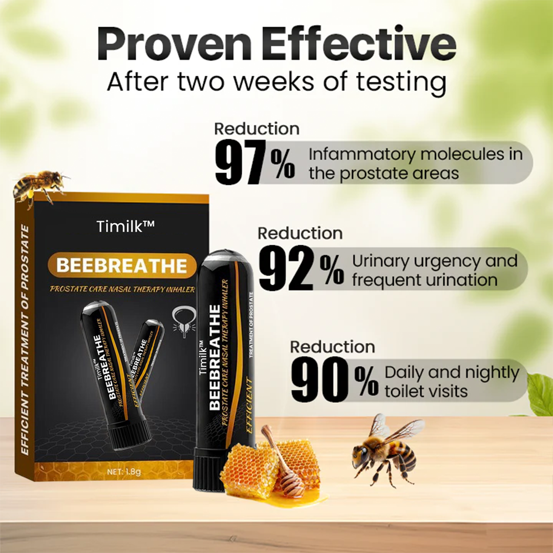 Timilk® BeeBreathe Prostate Care Nasal Therapy Inhaler🔥